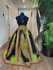 African Skirt/Ankara Skirt/African Clothings