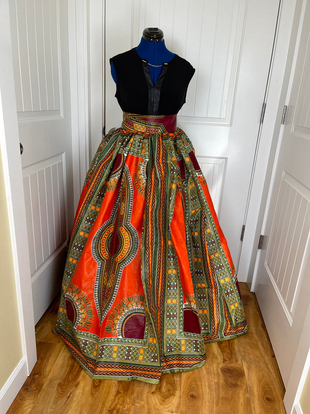 African Women Skirt/Ankara Skirt/Kt1