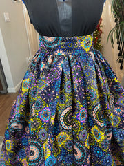 African Clothing /Danshiki Skirt/African Print Skirt/Ankara Skirt/Skirt