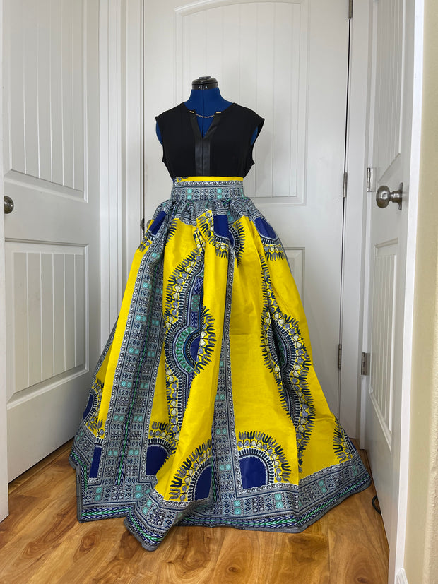 African Skirt/Ankara Skirt/Plus ISize Skirt/Maxi Skirt