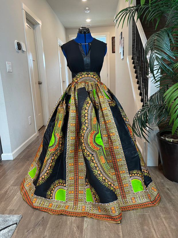 African Skirt/Ankara Skirt/African Clothings