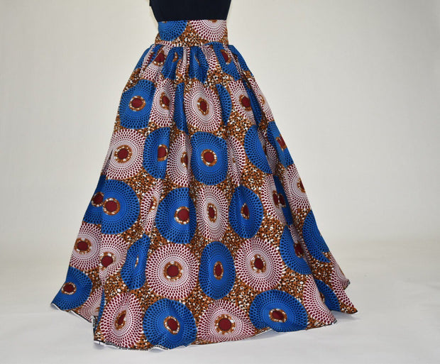 African clothing maxi skirt/ African women clothing/ Ankara maxi skirt/ African print skirt/ Ankara long skirt/ latest African fashion skirt