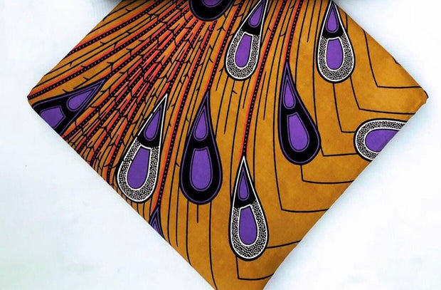 Rainburst African Fabric/African prints/ Ankara fabric/ Wax print/ African fabric for decor/ African fabric for crafts/African/CK81