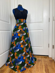 African clothing maxi skirt/ African women clothing/ Ankara maxi skirt/ African print skirt/ Ankara long skirt/ African fashion skirt|TK53