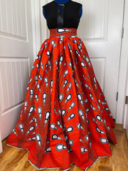 African skirt for sale/Ankara maxi skirt/Ethnic maxi skirt/African print maxi skirt/Danshiki maxi skirt/African long skirt/Maxi skirt/ Plus