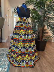 African clothing maxi skirt/ African women clothing/ Ankara maxi skirt/ African print skirt/ Ankara long/Danshiki skirt/maxi skirt