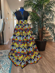 African clothing maxi skirt/ African women clothing/ Ankara maxi skirt/ African print skirt/ Ankara long/Danshiki skirt/maxi skirt