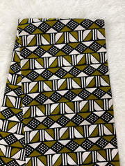 African Fabric/African prints/ Ankara fabric/ Wax print/ African fabric for decor/ African fabric for crafts/African headwrap/MK607