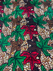 African Fabric/African prints/ Ankara fabric/ African wax/Hollandais/Kente fabric/MK126