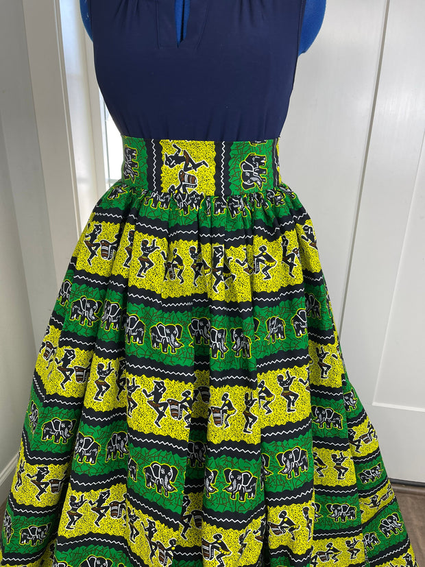 African clothing maxi skirt/ African women clothing/ Ankara maxi skirt/ African print skirt/ Ankara long skirt/ latest African skirt/DR14