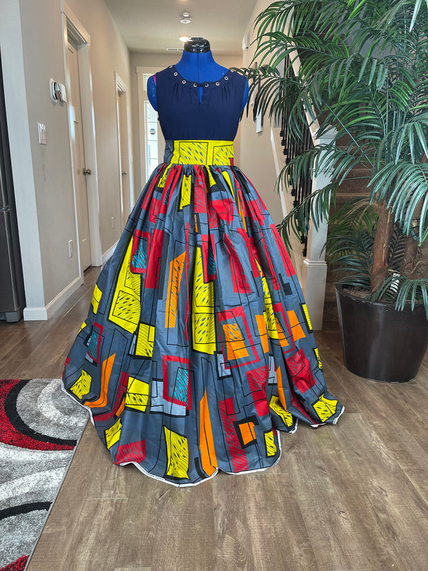 African Clothing/African Skirts/Ankara Skirts/African Wear/African Outfits/Skirts/MG01/Ankara