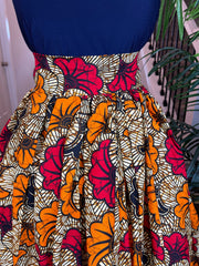 African clothing maxi skirt/ African women clothing/ Ankara maxi skirt/ African print skirt/ Ankara long skirt/ African fashion skirt
