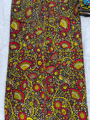 African fabric/Ankara fabric/ Danshiki/Danshiki fabric/African print/Ankara fabric for dress/ African textile for crafts/African print for sewing/KM9