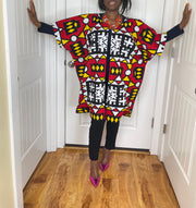 African kimono/African top/Plus size women top/Overalls/Maxi tops/African shawl