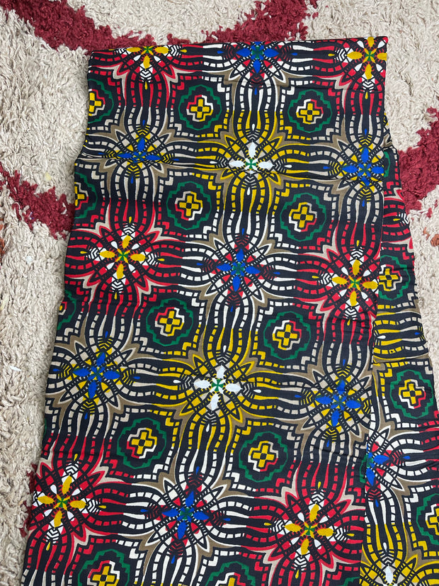 African wax/Ankara fabric/ Danshiki/Danshiki fabric/African print/Ankara fabric for dress/ African textile for crafts/African print for sewing/KM42